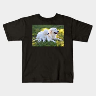 Golden Retriever Kids T-Shirt